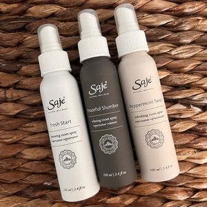 NWOT Saje natural room sprays